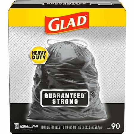 Clorox BAG, TRSH, DRWSTRNG, BLK, 30GAL, 2PK CLO78952PL